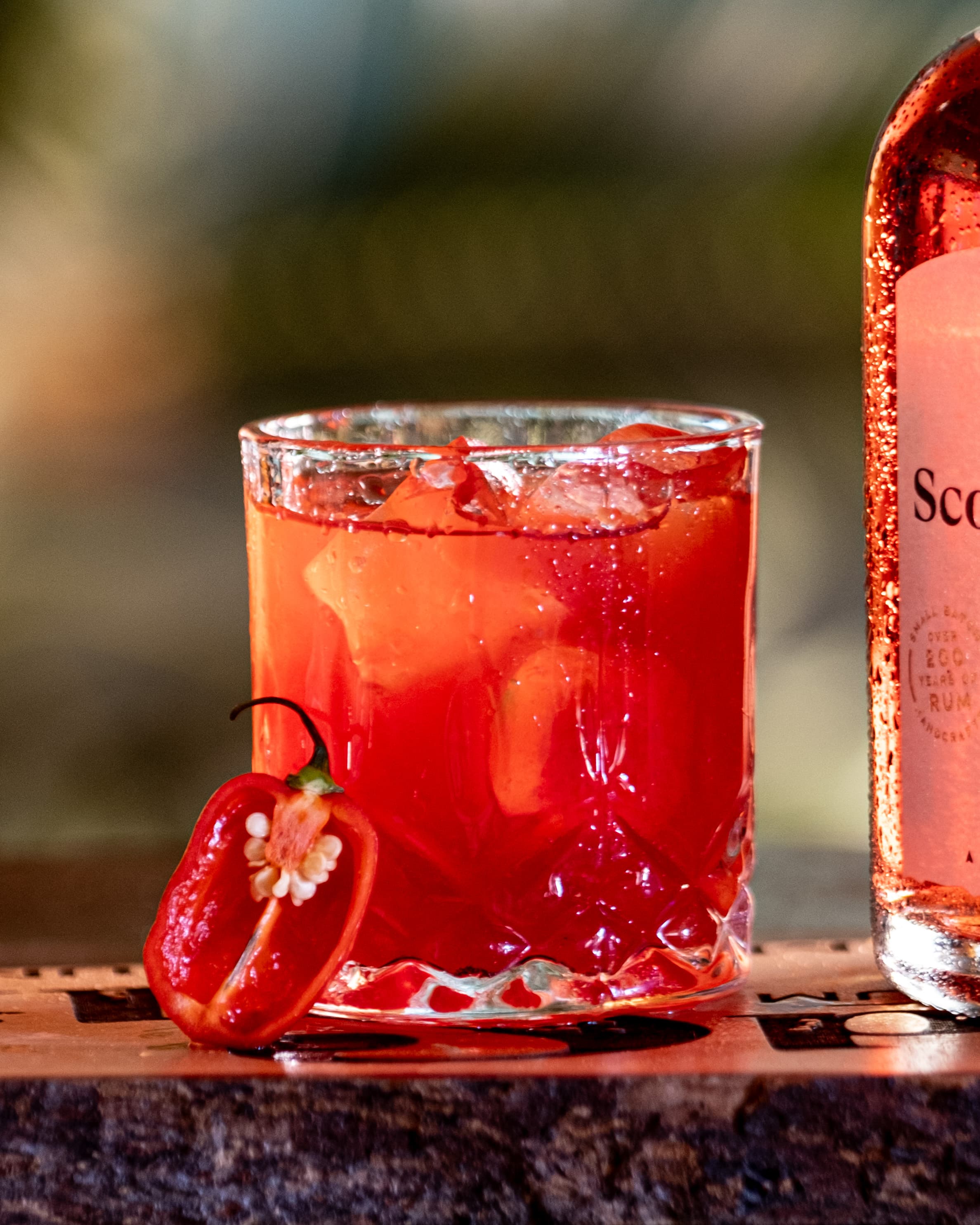 Rumbarton Rosso cocktail